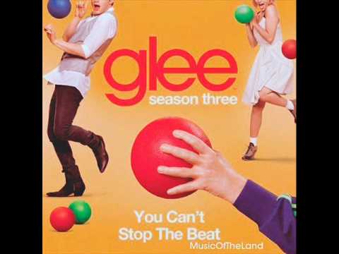 Текст песни Glee - You Cant Stop The Beat
