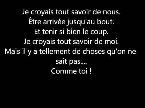 Текст песни  - Le Droit A L & erreur