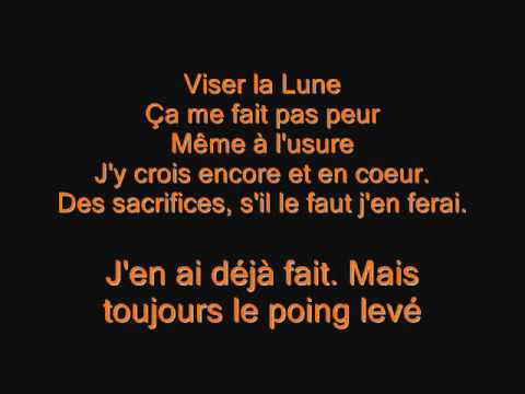 Текст песни Amel Bent - Viser la lune