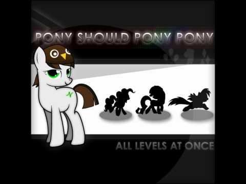 Текст песни  - Pony Should Pony Pony