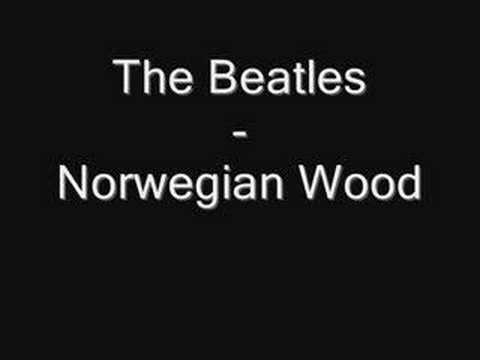 Текст песни  - Norwegian Wood
