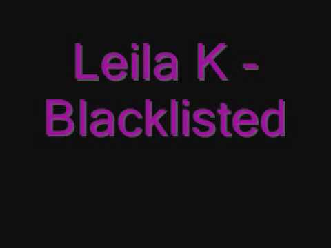 Текст песни  - Blacklisted