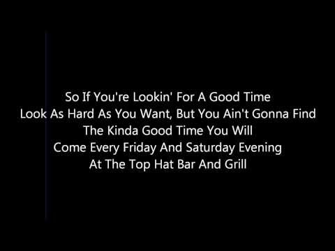 Текст песни Jim Croce - Top Hat Bar And Grille