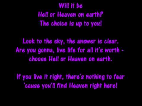 Текст песни  - Hell Or Heaven