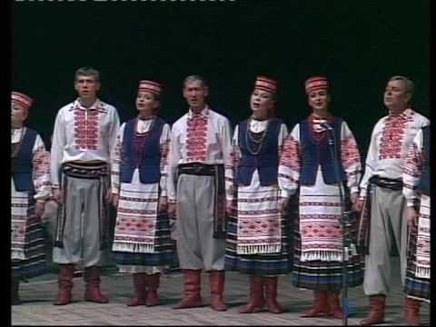Текст песни Українська народна - Зелене листя, білі каштани