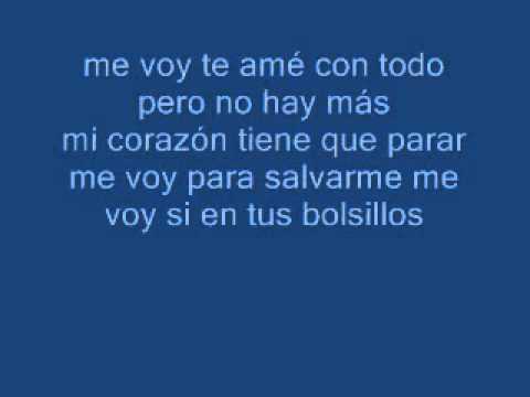 Текст песни Andrés Cepeda - Me Voy