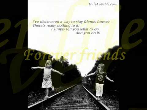 Текст песни  - Forever Friends
