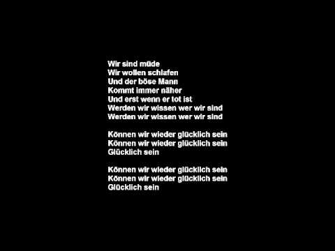 Текст песни PeterLicht - Der Bse Mann