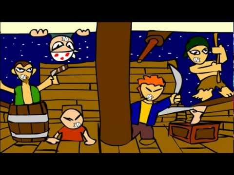 Текст песни The Aquabats - Captain Hampton And The Midget Pirates