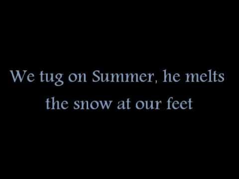 Текст песни  - winter is coming