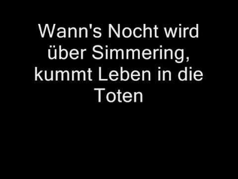 Текст песни Ambros Wolfgang - Es Lebe Der Zentralfriedhof