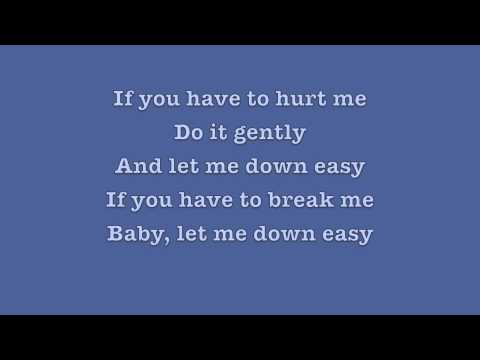 Текст песни Shawn Desman - Let Me Down Easy