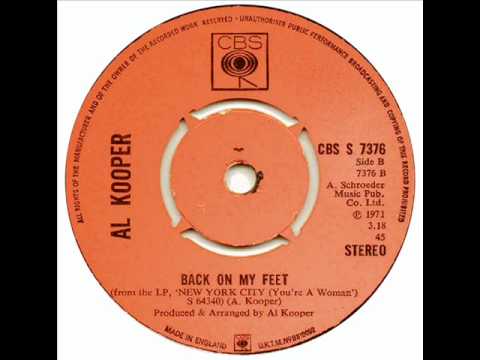 Текст песни Al Kooper - Back On My Feet