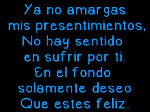 Текст песни Alejandro Montaner - Eres Tu La Que Perdio