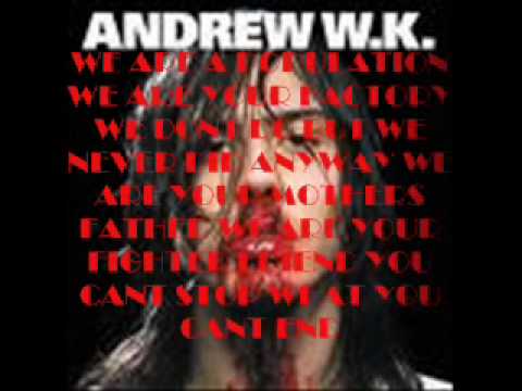 Текст песни Andrew W.K. - I Love Nyc