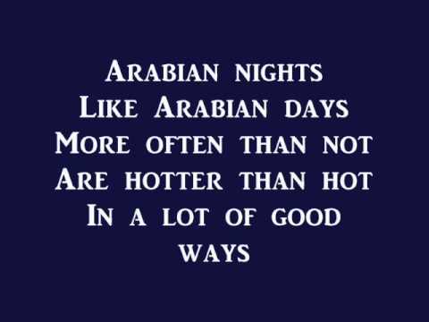 Текст песни Aladdin - Theme