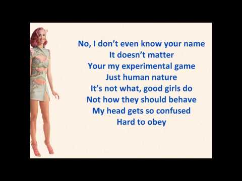 Текст песни Katy Perry - I Kissed a Girl Rock Edit [Virgin]