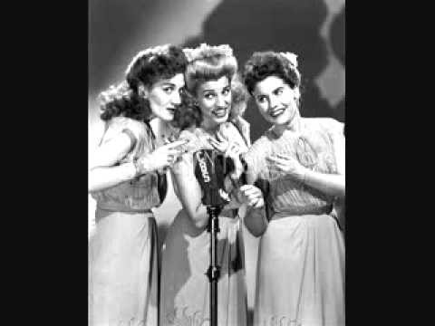 Текст песни Andrews Sisters - I Love You Much Too Much