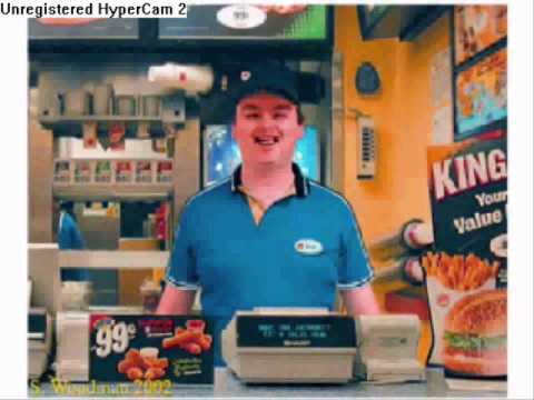 Текст песни  - Retarded Burger King Song