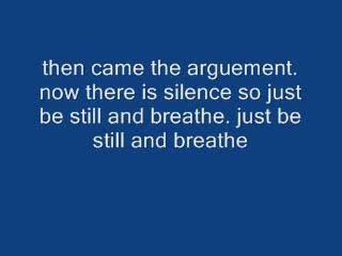 Текст песни Ivoryline - Be Still And Breathe