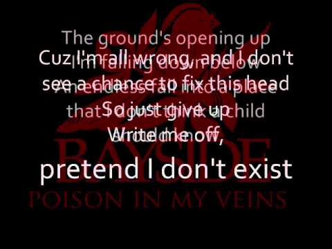 Текст песни Bayside - Poison In My Veins