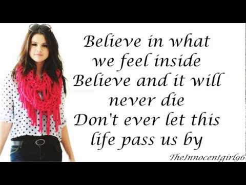 Текст песни Selena Gomez - Live Like Theres No Tomorrow