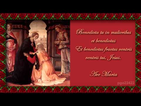 Текст песни  - Ave Maria (Schubert) (Lingua Latina