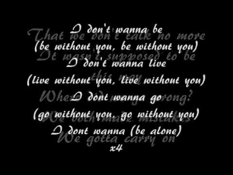 Текст песни Aaliyah - I Dont Wanna