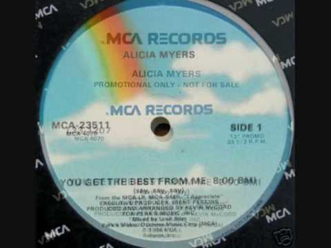 Текст песни Alicia Myers & One Way - You Get The Best From Me (Say, Say, Say)
