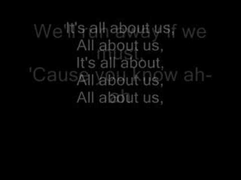 Текст песни  - All about us