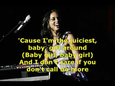 Текст песни Alicia Keys - I Dont Care Juciest