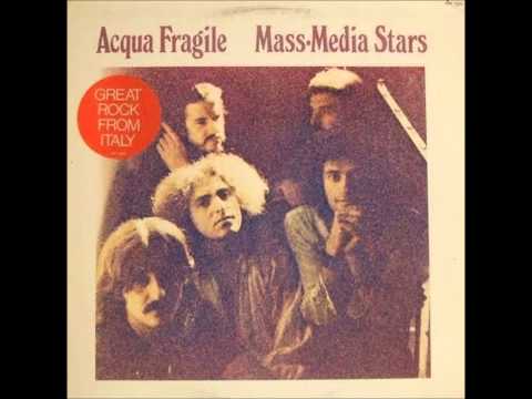 Текст песни Acqua Fragile - Mass-Media Stars