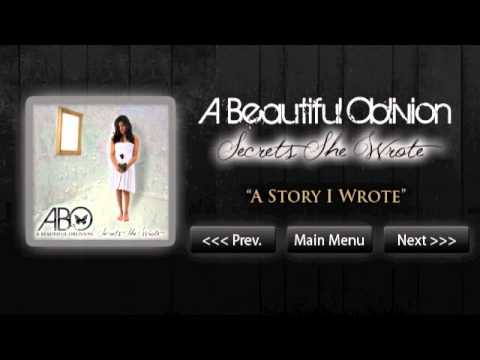 Текст песни A Beautiful Oblivion - A Story I Wrote