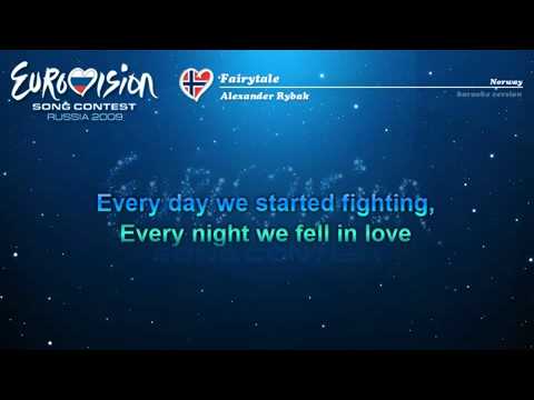 Текст песни Alexander Rybak (Norway) - Fairytale-(минусовка)