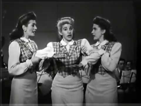 Текст песни Andrews Sisters - Straighten Up & Fly Right