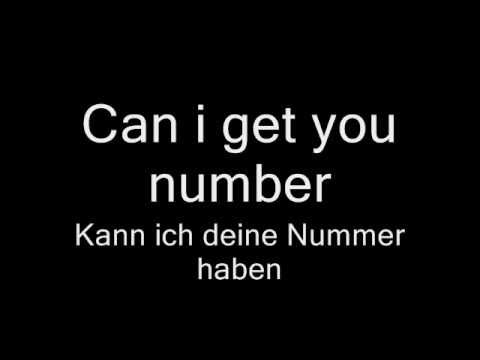 Текст песни  - Can I Get Your Number?