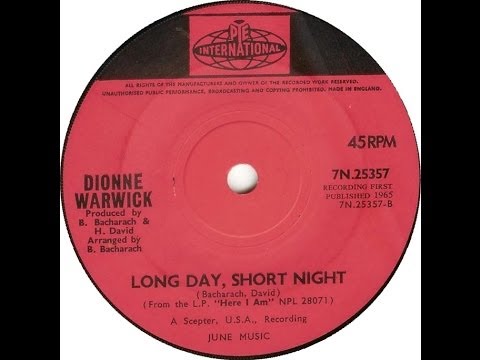 Текст песни Dionne Warwick - Long Day, Short Night