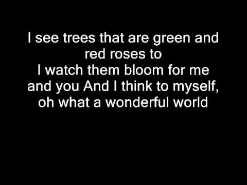 Текст песни Eva Cassidy - What A Wonderful World-минус