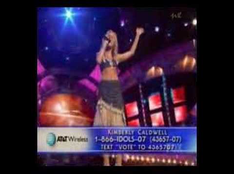 Текст песни American Idol - Kimberly Caldwell-Killing Me Softly With His Son