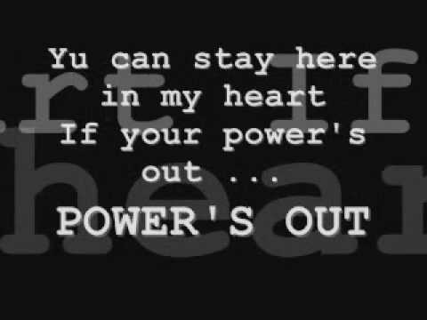 Текст песни Nicole Scherzinger - Powers Out