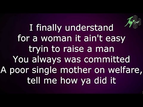 Текст песни PAC - Dear Mama with lyrics