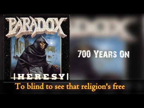 Текст песни Paradox -  Years On
