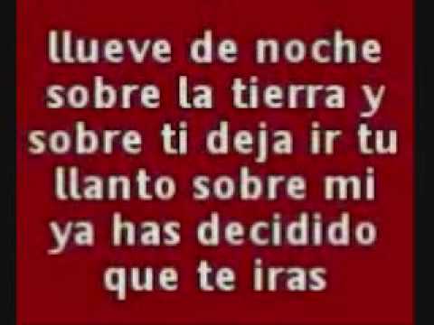 Текст песни Duelo - Llueve De Noche