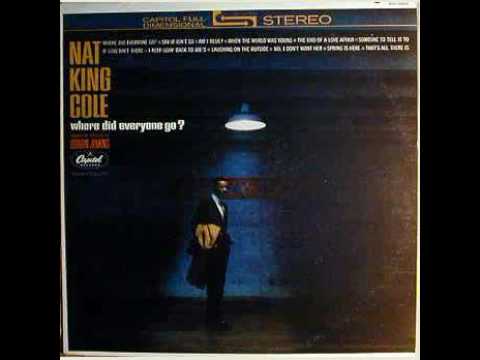 Текст песни Nat King Cole - Where Did Everyone Go?
