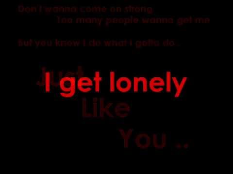 Текст песни  - I Get Lonely