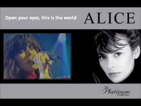 Текст песни Alice - Open Your Eyes