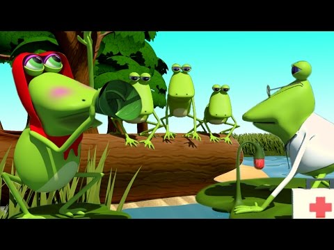 Текст песни  - Five Little Froggies