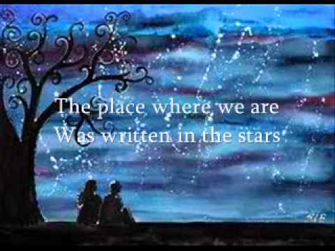 Текст песни  - Written in The Stars