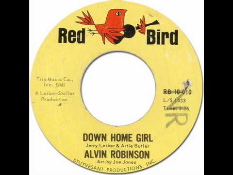 Текст песни Alvin Robinson - Down Home Girl