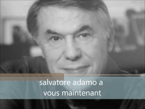 Текст песни Salvatore Adamo - À Vous, Maintenant